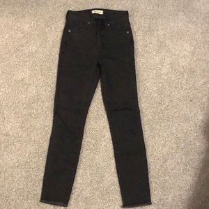 Madewell Black Denim Jeans